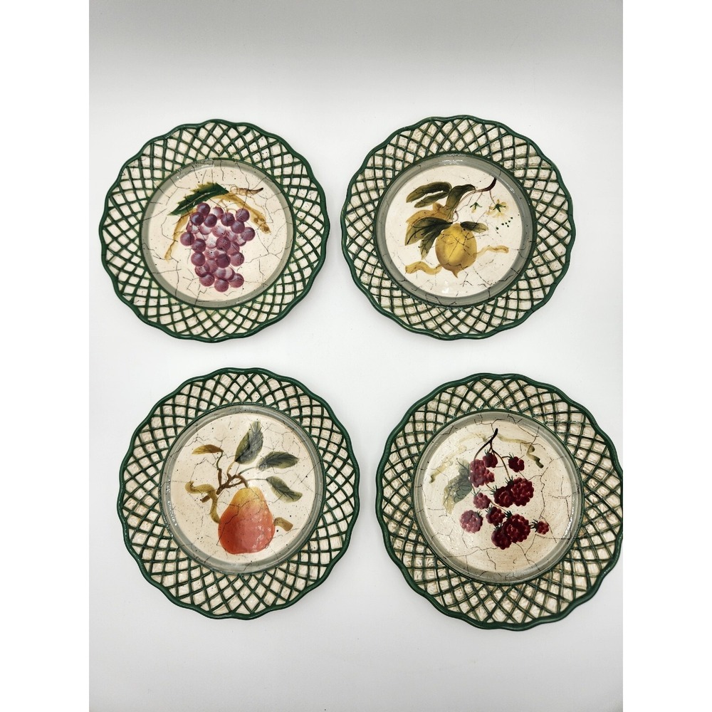 Certified International Raymond Waites Cornucopia Set Of 4 Salad‎ Plates
